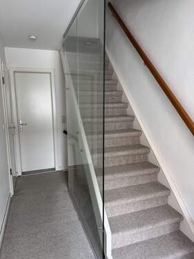 Glasabtrennung Treppenhaus - 