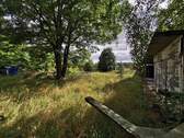 Hinterer Grundstücksteil mit Blick auf die Felder - Grundstück in Finowfurt