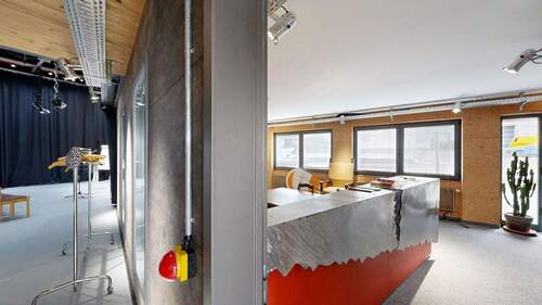 Empfangsraum oder Büroeingang - 