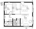 Grundriss Erdgeschoss - Einfamilienhaus mit 110,00 m&sup2; in Oberriexingen zum Kaufen