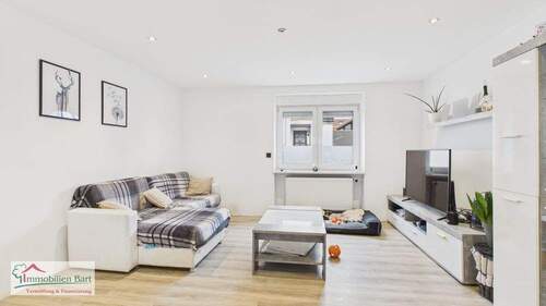 Wohnzimmer EG - GRENZE L-REMICH: WOHNHAUS MIT 4 SCHLAFZIMMER GARTEN UND GARAGE IN TOP LAGE