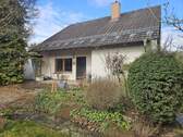 Ansicht von Süden - Einfamilienhaus am Rand zu Heide und Wald - Provisionsfrei