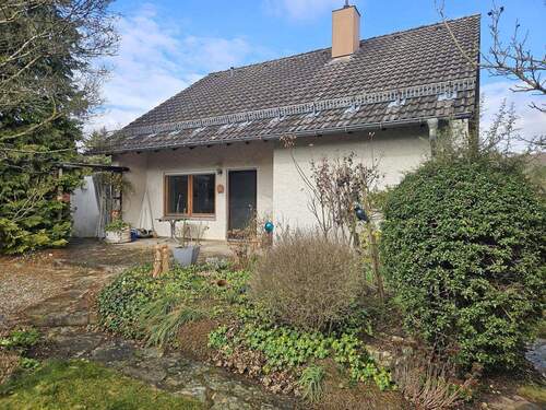Ansicht von Süden - Einfamilienhaus am Rand zu Heide und Wald - Provisionsfrei