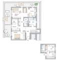 ideal mit weiterem Zimmer in der unteren Ebene - 