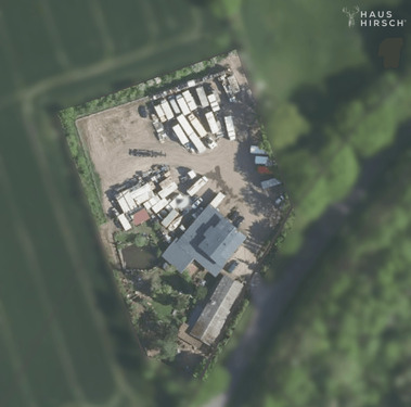 Luftbild - 6621m² Gewerbegrundstück mit vielfältigen Nutzungs- und Bebauungsmöglichkeit