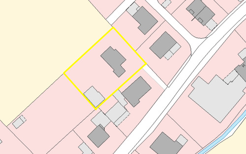 Flurkarte - Grundstück zum Kaufen in Hohenthann