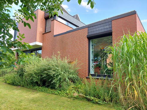 Hausansicht Nordseite - 5 Zimmer Mehrfamilienhaus, Wohnhaus in Bruchhausen-Vilsen