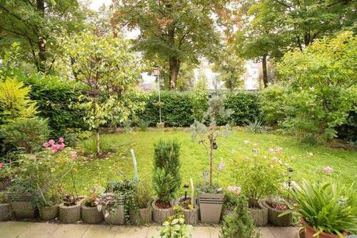 Garten - 3 Zimmer Etagenwohnung zum Kaufen in Garching bei München