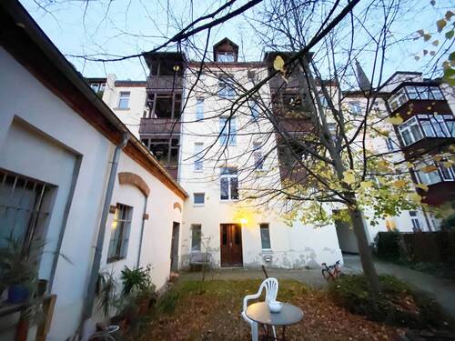 Objekt_Rückansicht - 4 Zimmer Etagenwohnung in Leipzig