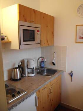 Kochnische m. Fenster - 2 Zimmer Etagenwohnung zum Kaufen in Inzell