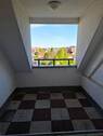Ausblick Loggia - Über den Dächern - offene Dachgeschosswohnung mit 2 Zimmern, Loggia und Dachboden