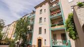 Ansicht hofseitig - Etagenwohnung mit 56,60 m² in Leipzig zur Miete