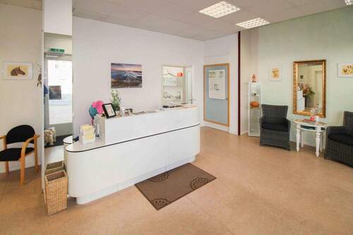 Empfangsbereich Praxis - 9 Zimmer Mehrfamilienhaus, Wohnhaus zum Kaufen in Flensburg