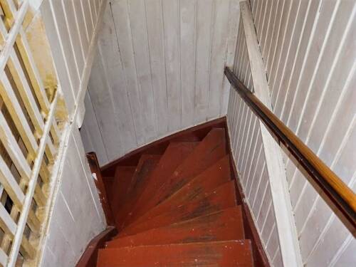 Treppe zum Daschgeschoss - 