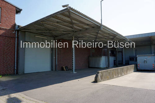 Rolltor und Anlieferzone - Gewerbeobjekt (Büro, Produktion, Verkauf) in Schwalmtal zur Miete