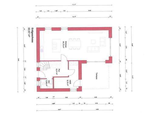 130486 EG - Einfamilienhaus mit 113,00 m&sup2; in Gronau (Westfalen) zum Kaufen