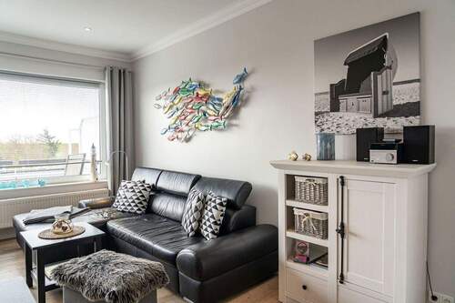 Wohnzimmer - 2 Zimmer Etagenwohnung zum Kaufen in Büsum