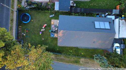 Das Grundstück von oben - Einfamilienhaus mit 130,00 m&sup2; in Neuenhagen zum Kaufen