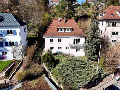 Luftaufnahme - Einfamilienhaus mit 201,00 m&sup2; in Stuttgart zum Kaufen