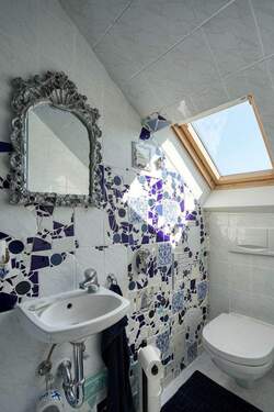 Teilansicht Duschbad im Dachgeschoss - 