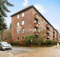 Drei Zimmer, zwei Balkone - sonnig wohnen im Rotklinkerbau... - Hamburg Hamm