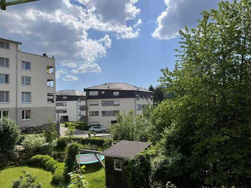 Aussicht vom Balkon - Etagenwohnung mit 94,00 m&sup2; in Freudenstadt zur Miete