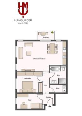 Titelbild - Neubauwohnung in gesuchter Lage