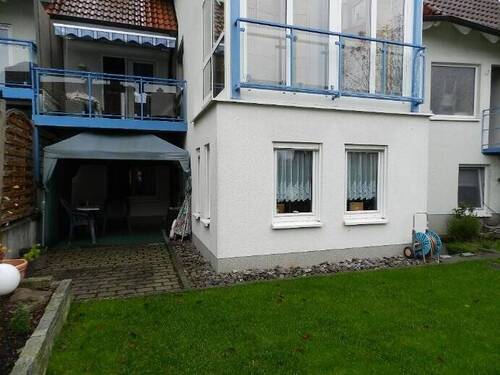 Terrasse ohne Zeltdach - 2 Zimmer Terrassenwohnung zur Miete in Mömbris