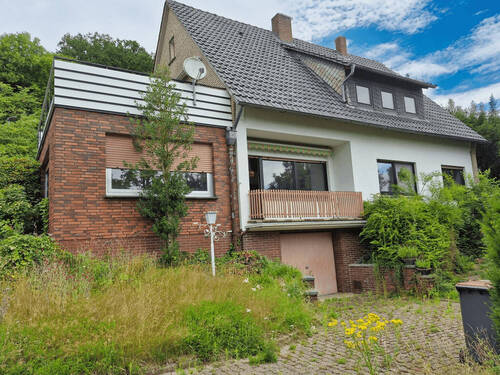 Blick aufs Haus - Mehrfamilienhaus, Wohnhaus mit 172,00 m² in Bad Oeynhausen zum Kaufen