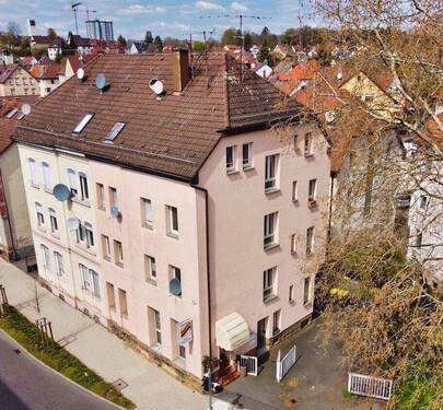 Gebäudeansicht - 1 Zimmer Mehrfamilienhaus, Wohnhaus zum Kaufen in Heilbronn