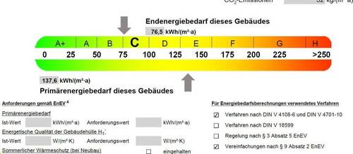 Energiebedarf MFH - Mehrfamilienhaus, Wohnhaus mit 260,00 m&sup2; in Heilbronn zum Kaufen