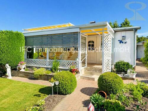 Hausansicht - 2 Zimmer Bungalow zum Kaufen in Coswig (Anhalt)