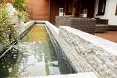 Wasserspiel auf der Terrasse - 