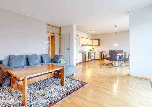 Wohnen mit Blick zur Küche - 