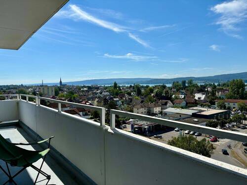 Herrlicher Blick über die Dächer auf den Bodensee - 3 Zimmer Etagenwohnung zum Kaufen in Radolfzell am Bodensee