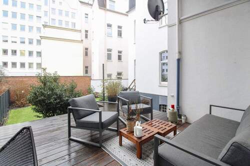 Terrasse Hauptwohnung - 