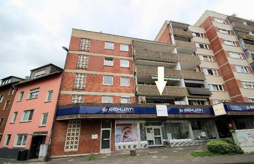 Bild 1 - Modernisierte Eigentumswohnung 4 Zimmer große Loggia Einbauküche GästeWC Wannenbad Fenster Troisdorf