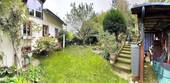 Südfassade und Gartenhaus.jpg - Etagenwohnung mit 97,00 m&sup2; in Freiburg im Breisgau zum Kaufen