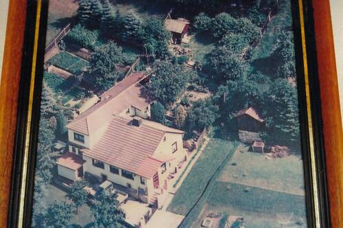 Luftbild mit Wohnhaus m. Garten - 7 Zimmer Mehrfamilienhaus, Wohnhaus zum Kaufen in Barchfeld-Immelborn