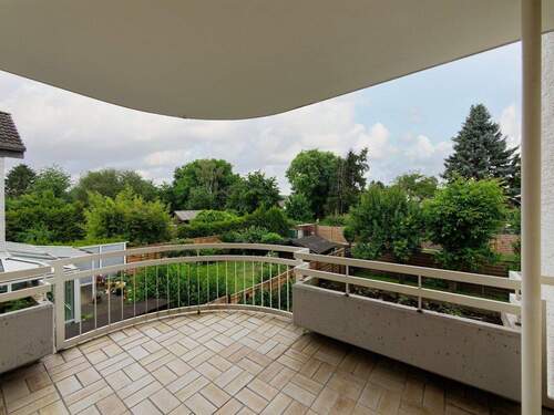 Balkon mit schönem Ausblick - 