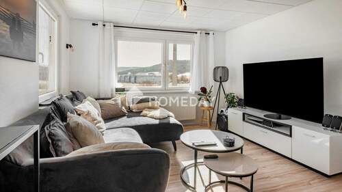 1. OG Wohnzimmer 1 - Doppelhaushälfte mit 120,00 m&sup2; in Deilingen zum Kaufen