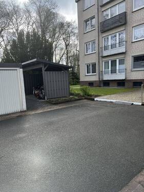 Fahrradabstellmöglichkeit - 3 Zimmer Etagenwohnung in Otterndorf