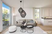 Wohnbeispiel Wohnzimmer 2 - 4 Zimmer Etagenwohnung in München