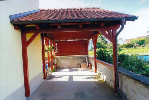 großer Carport - 