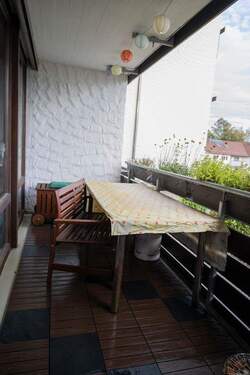 Balkon vor Wohnzimmer - 
