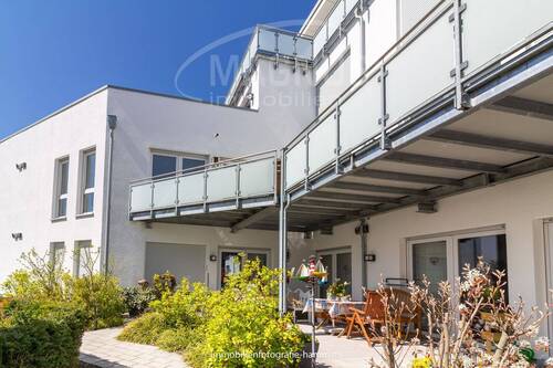 Ahse-Residenz - Rückansicht - Etagenwohnung in Hamm