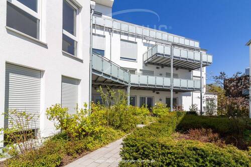 Ahse-Residenz - Rückansicht - Etagenwohnung mit 71,60 m&sup2; in Hamm zum Kaufen
