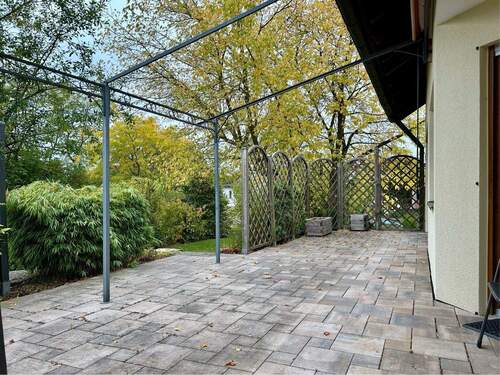 große Hauptterrasse im Süden - 