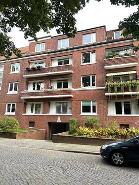 Hausansicht - Dachgeschosswohnung in Langehorn