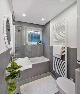 Bad - Etagenwohnung mit 64,00 m&sup2; in Korb zum Kaufen